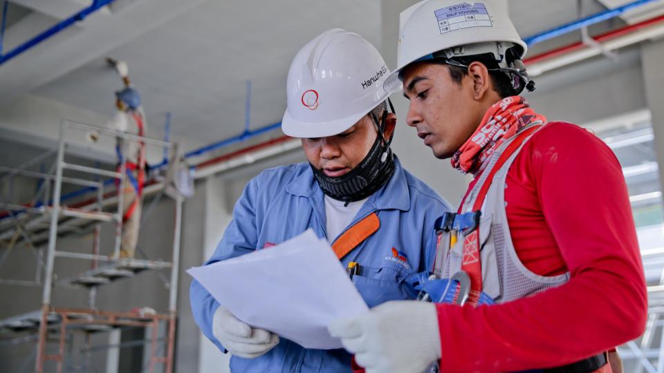 De bouw draagt veiligheid hoog in het vaandel